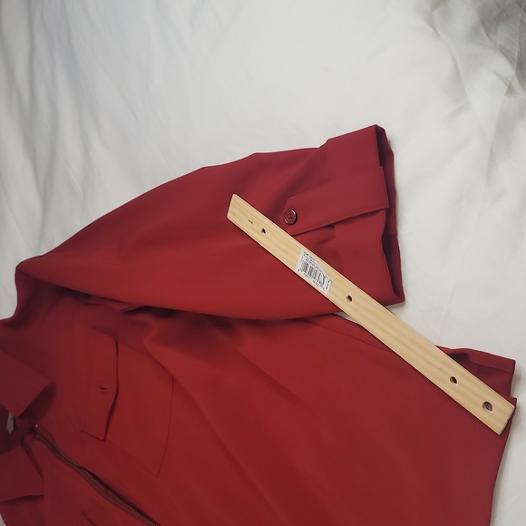 Allison Daley Red Blazer Elegant Wear Office Wear Career Minimalist - Picture 7 of 15